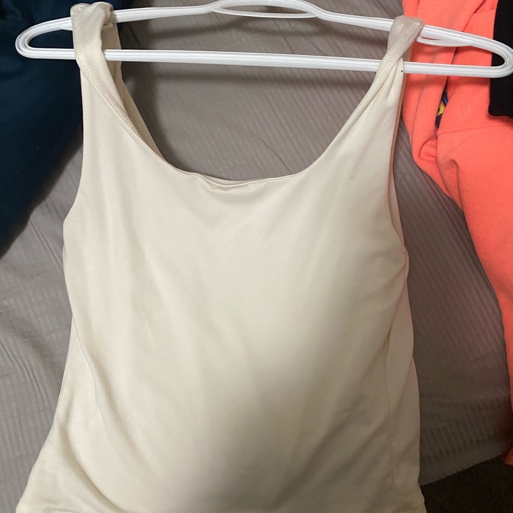 Elegant Cream Women's Top